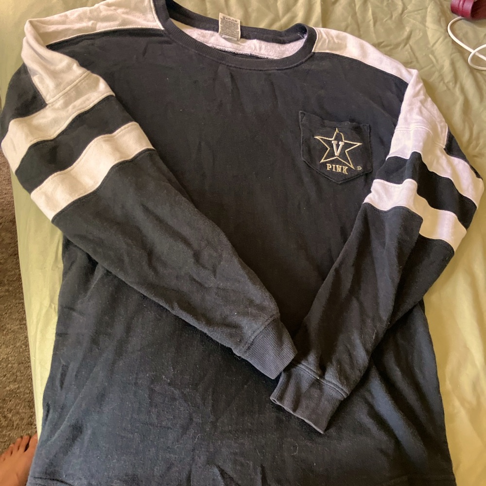 Victoria’s Secret for Vanderbilt Baseball Pullover collegiate varsity crew top